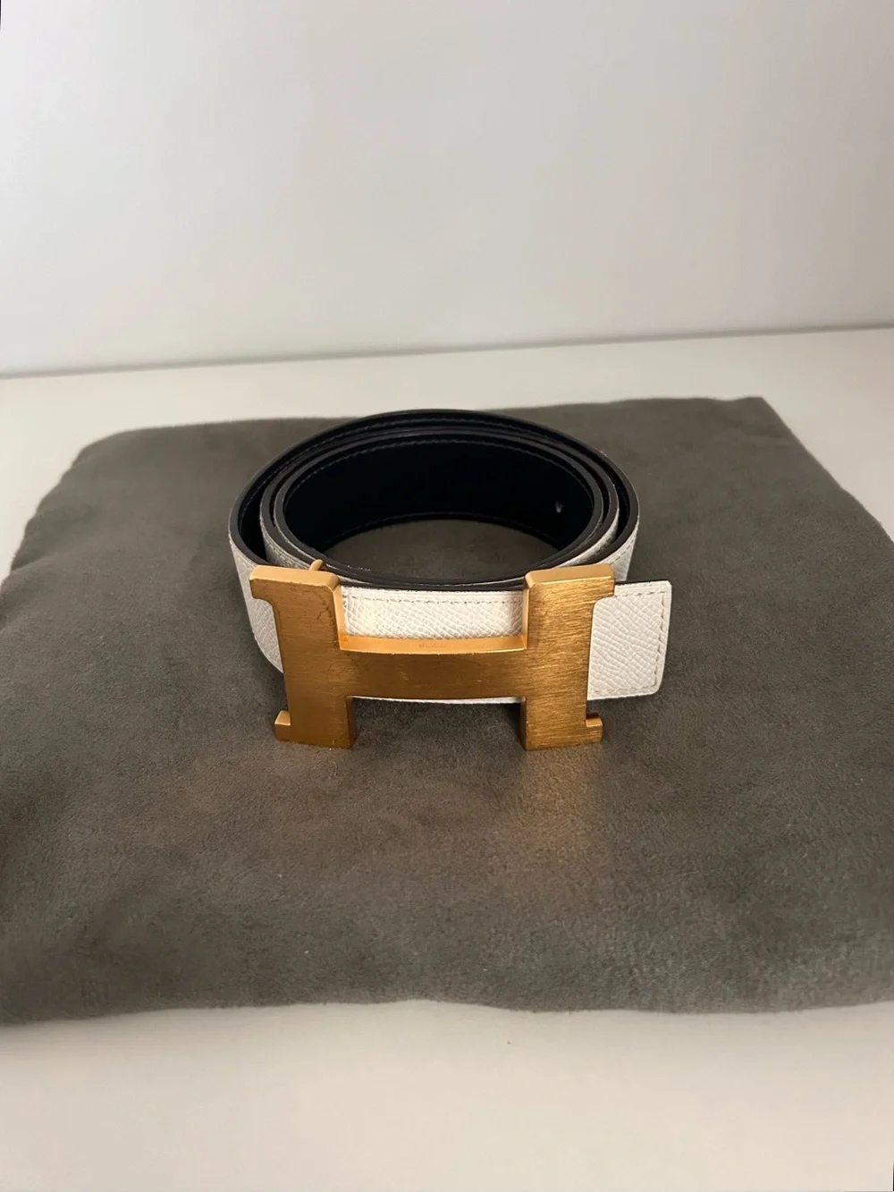 Hermès Reversible Belt & Buckle